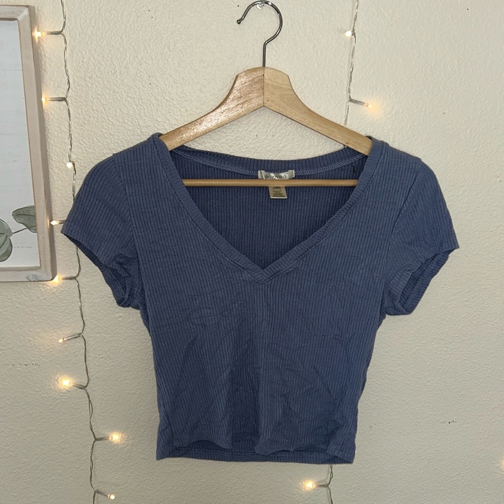 A Cute Periwinkle Crop top